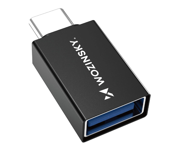 Wozinsky Adapter USB-C USB-A 3.2 10Gb/s czarny W10GY1S - 1487926 - zdjęcie
